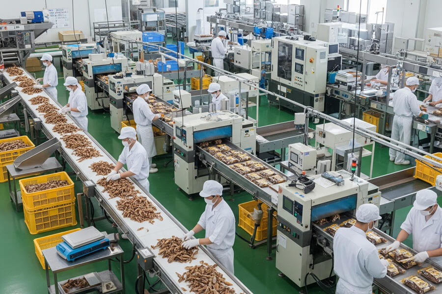 Đơn hàng Tokutei Nhật Bản phân loại và đóng gói Đơn hàng Tokutei Nhật Bản phân loại và đóng gói
