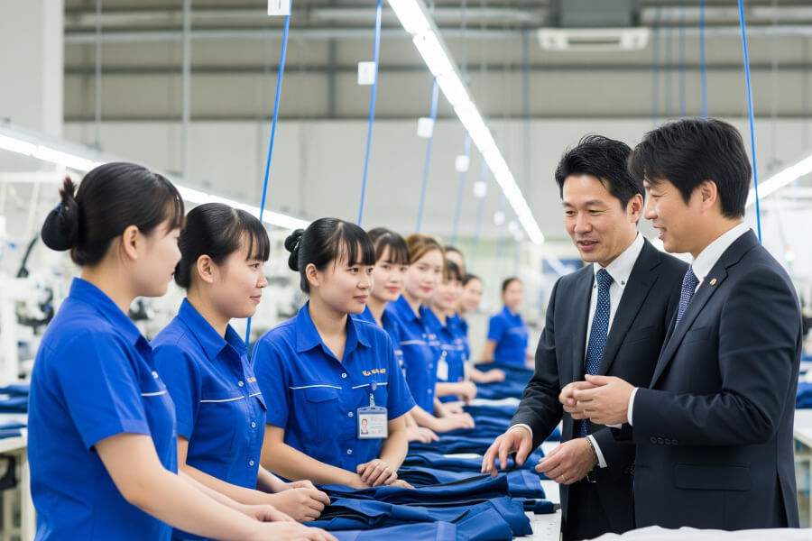 Lao động nhật bản ngành may mặc Lao động nhật bản ngành may mặc