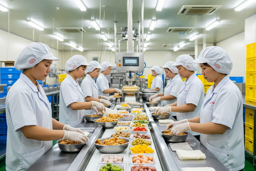 đi nhật đơn hàng chế biến thực phẩm đi nhật đơn hàng chế biến thực phẩm