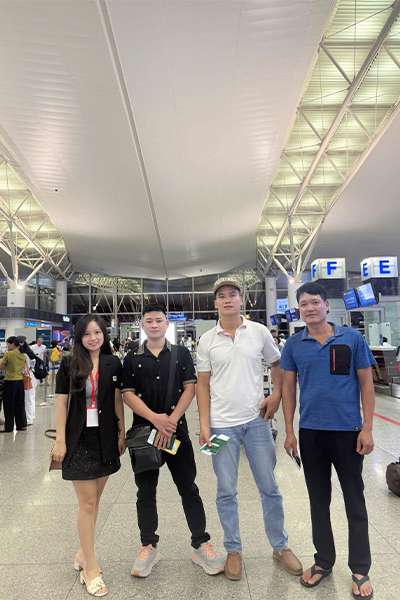 Công ty cổ phần nhân lực DMT tiễn bay lao động đi nhật bản Công ty cổ phần nhân lực DMT tiễn bay lao động đi nhật bản